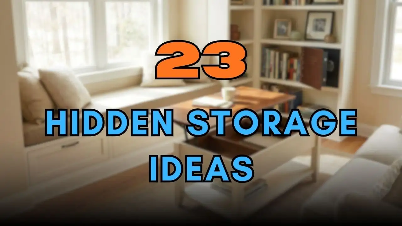 Hidden Storage Ideas