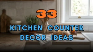 Kitchen Counter decor