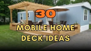 Mobile Home Deck Ideas