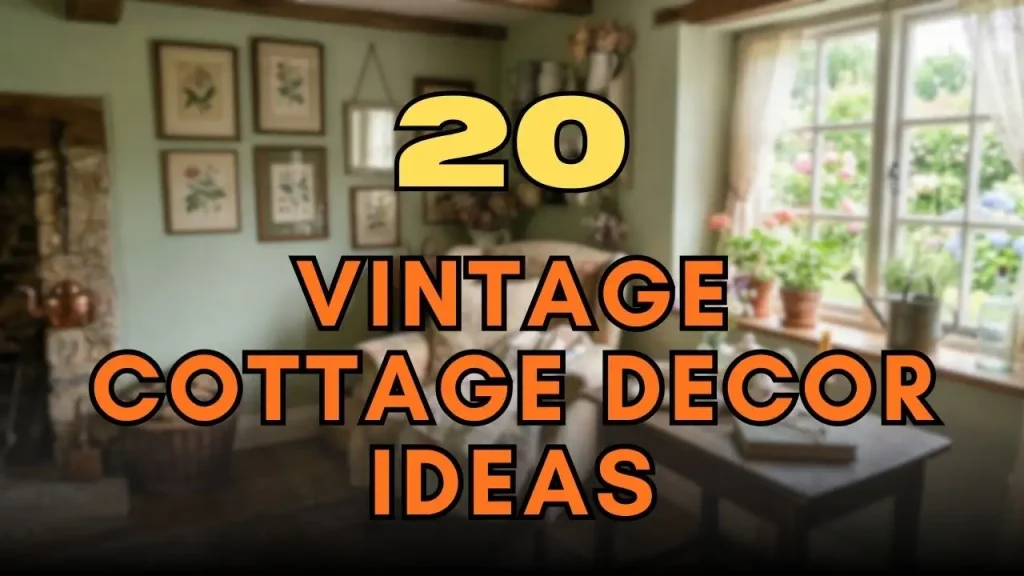 Vintage Cottage Decor
