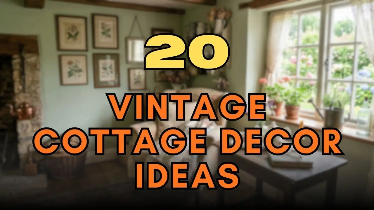 Vintage Cottage Decor
