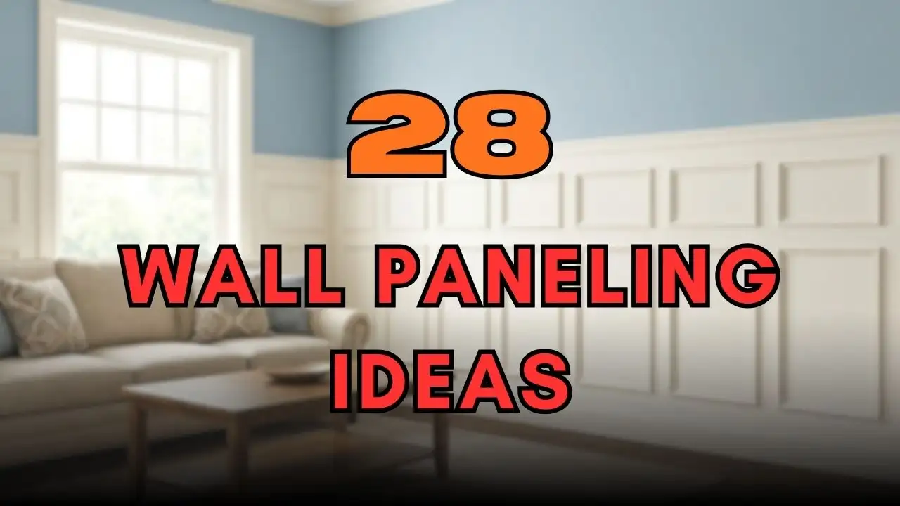 Wall Paneling Ideas