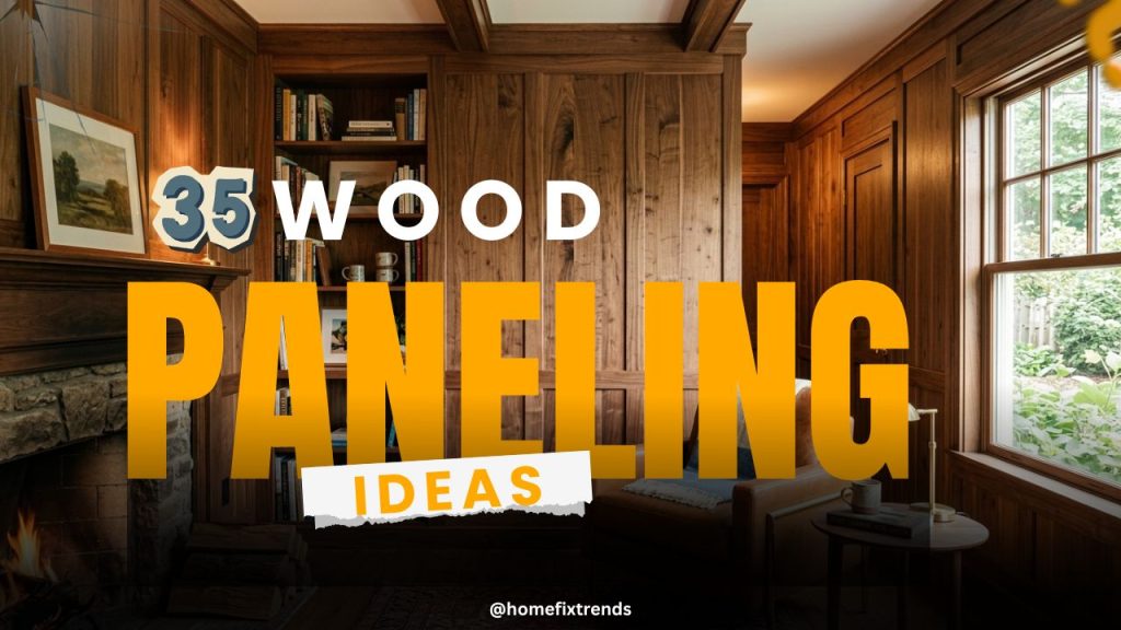 Wood Paneling Ideas