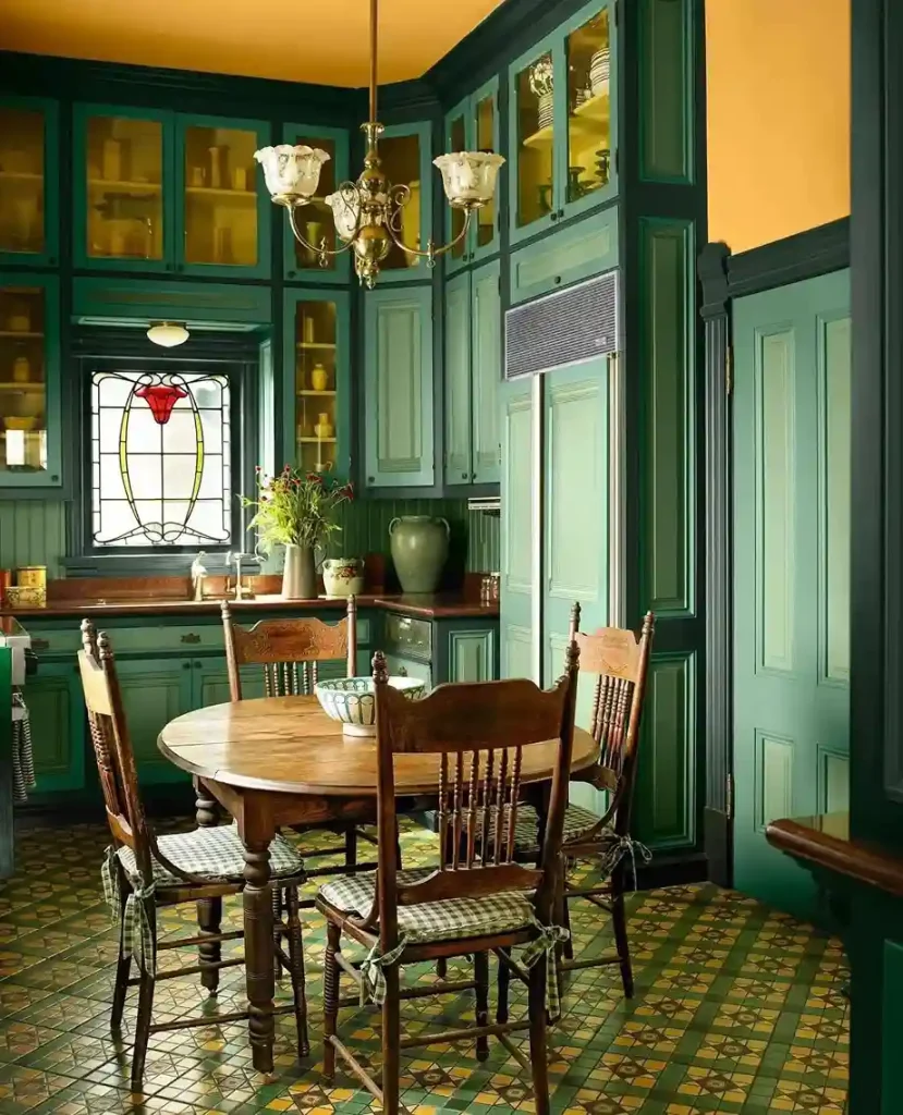1. Start With the Quintessential Victorian Color Palette