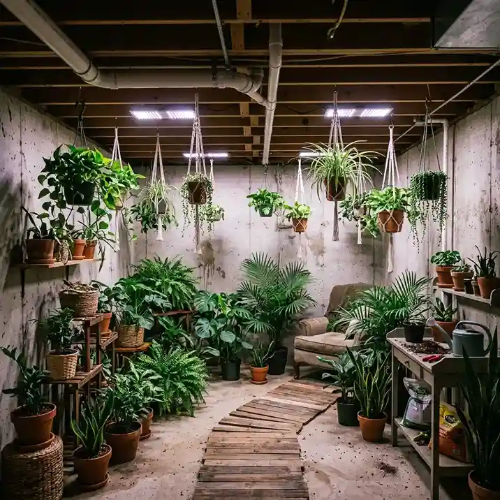 10. Design a Botanical Garden Room Underground