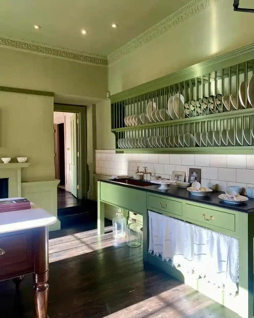 11. Add a Victorian Plate Rail for Display and Character