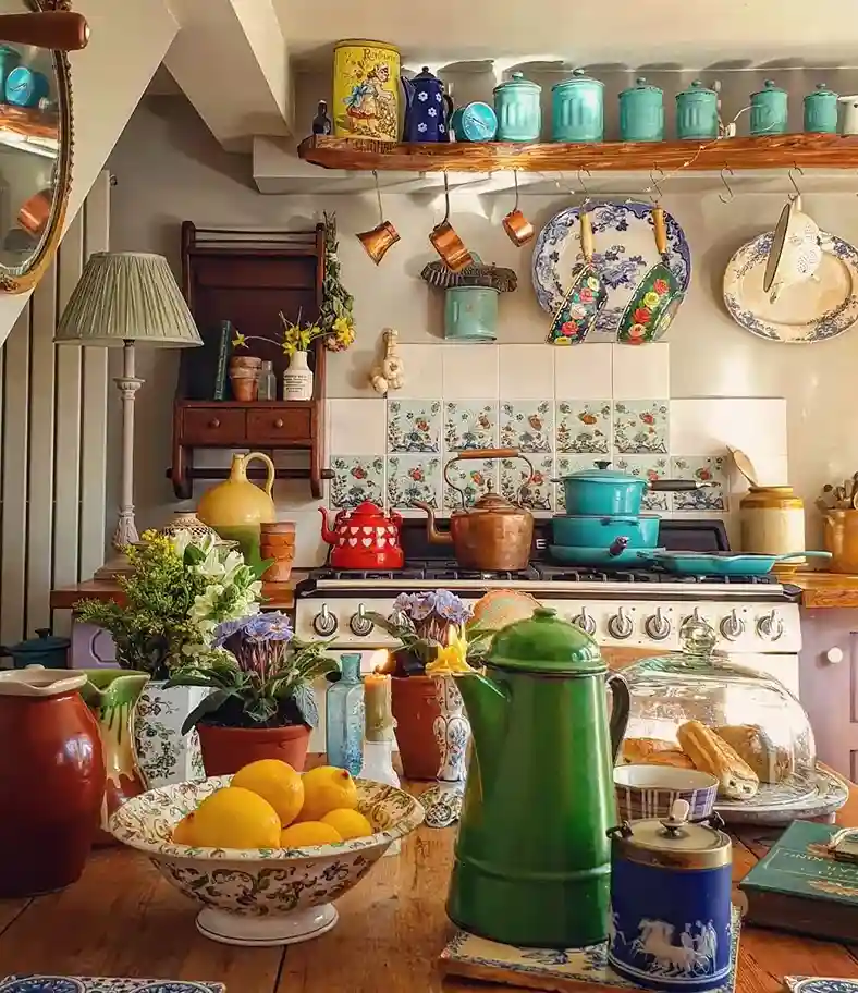 13. Display Vintage and Antique Kitchen Finds