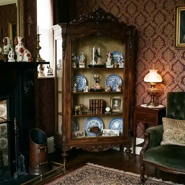 13. How to Create a Victorian Display Cabinet or Whatnot