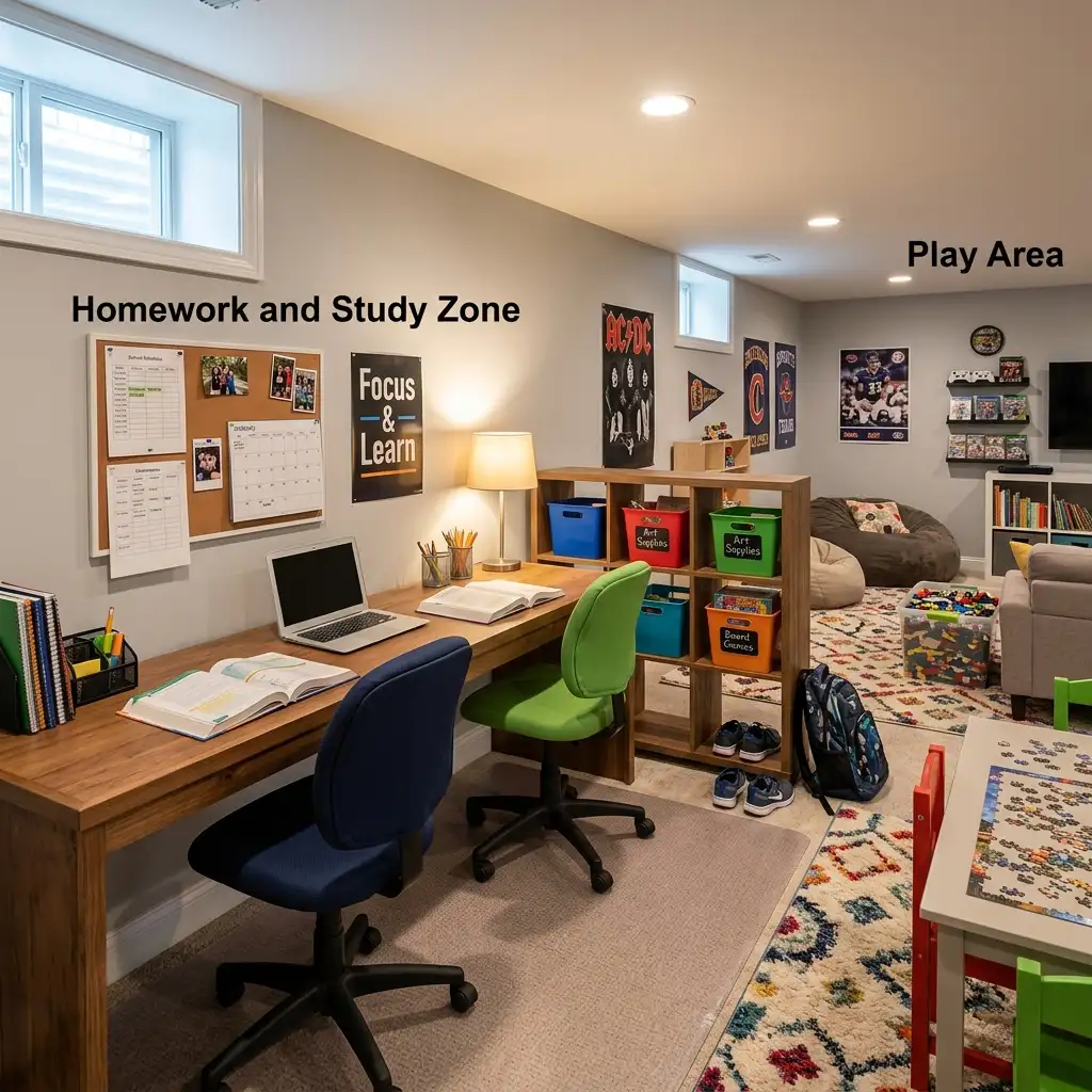 14. Add a Homework and Study Zone