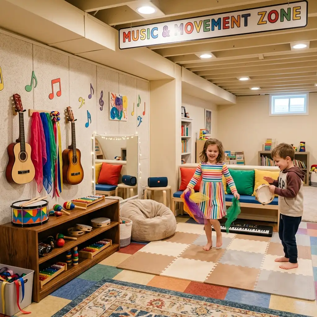15. Design a Music and Movement Area