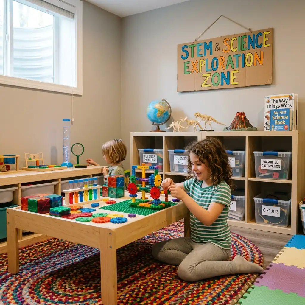 19. Create a STEM and Science Exploration Zone