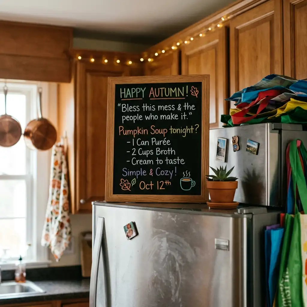 19. Use a Chalkboard Sign for Personality
