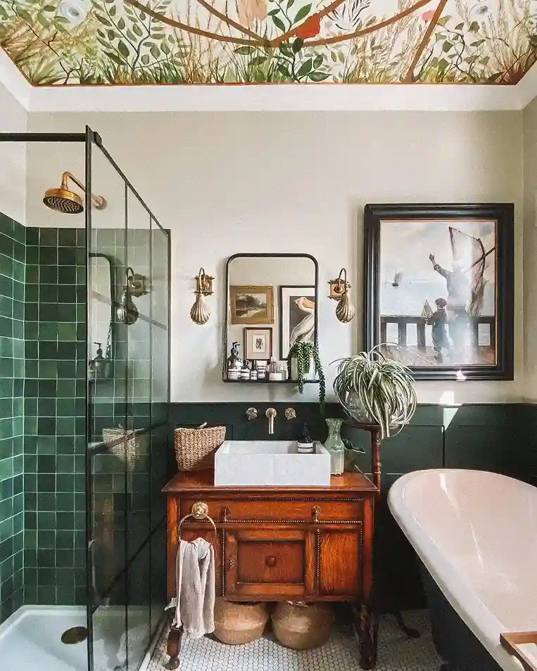 20. How to Add a Victorian Shower Area