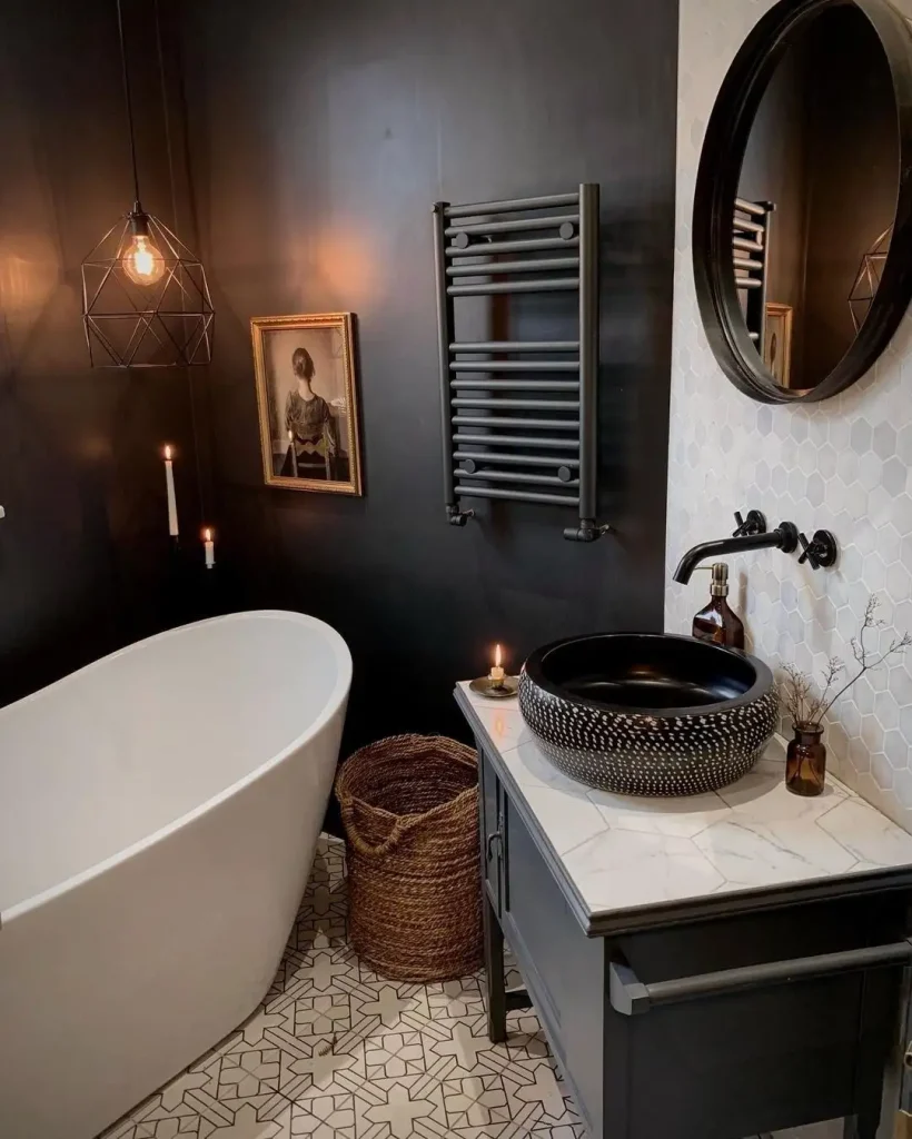 23. How to Choose Victorian Appropriate Artwork for the Bathroom