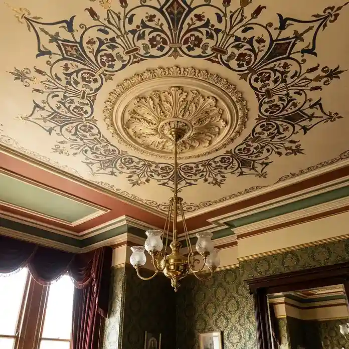 23. How to Design a Victorian Living Room Ceiling