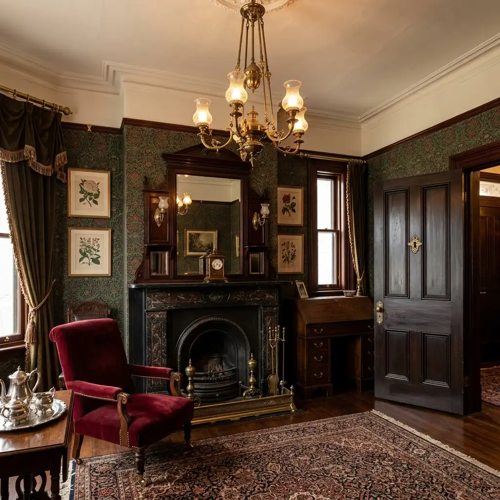 25. How to Choose Victorian Living Room Hardware and Metalwork