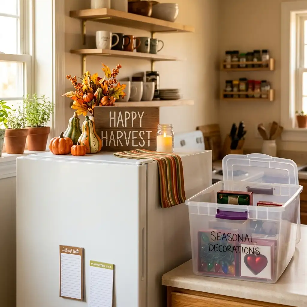 28. Create a Seasonal Holiday Display