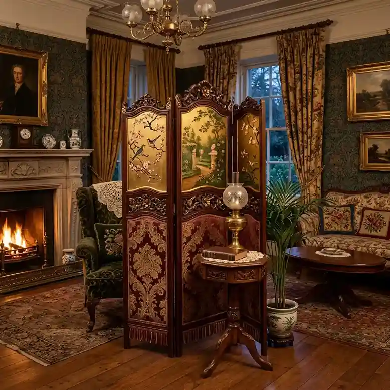 29. How to Add a Victorian Decorative Screen