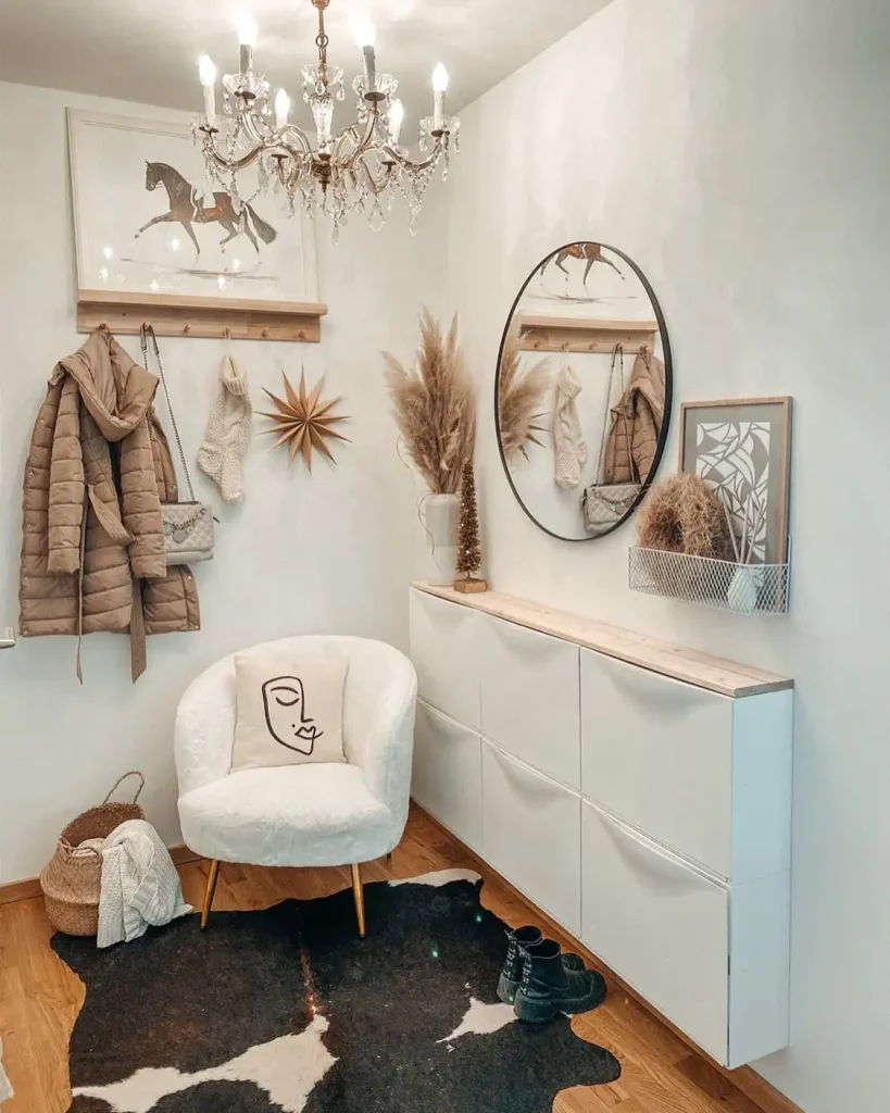 3. Create a Functional Mudroom Style Entryway