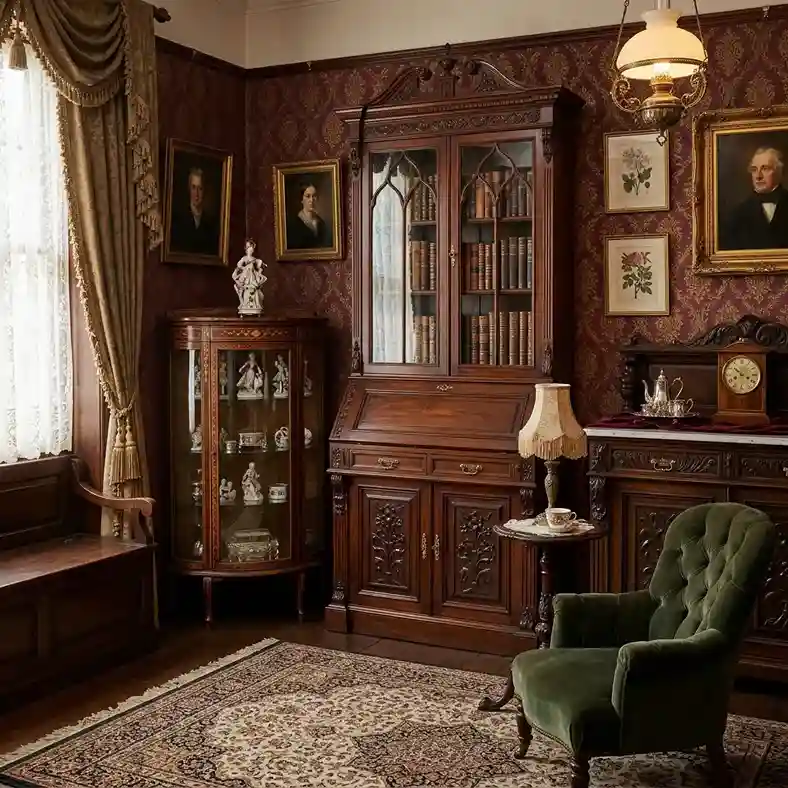 30. How to Choose Victorian Living Room Storage Furniture