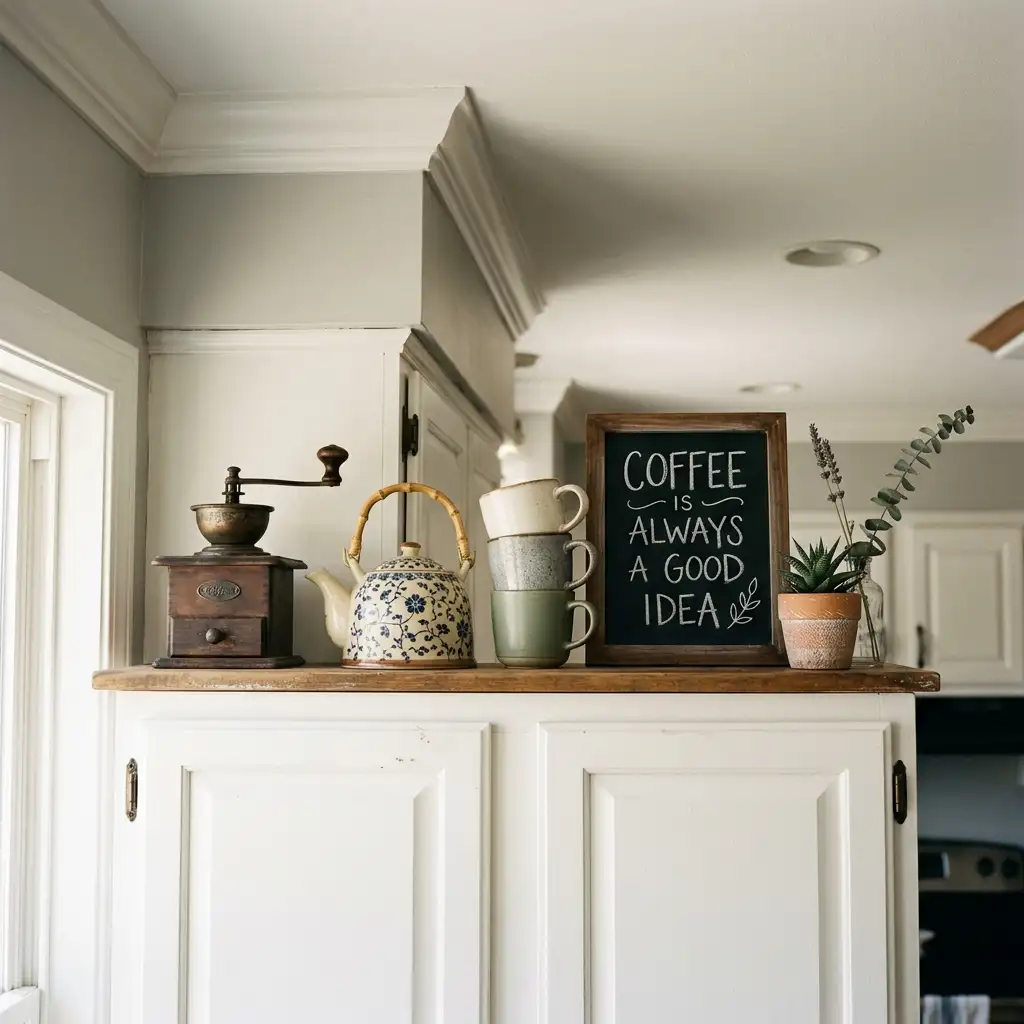 31. Style a Coffee or Tea Station Display