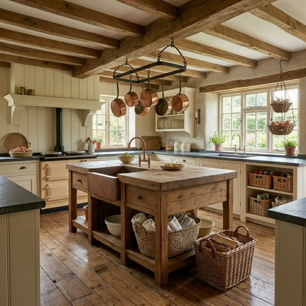 32. Add Texture With Woven Baskets Throughout