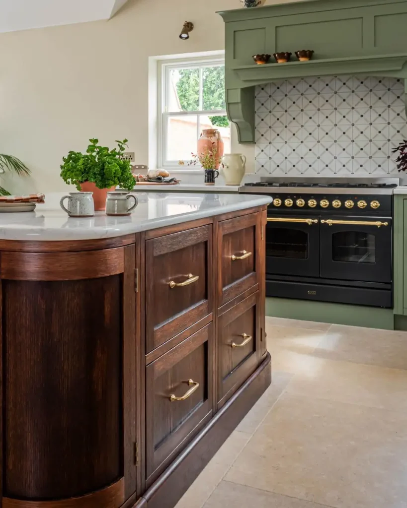 4. Use Decorative Tile as a Victorian Kitchen Backsplash