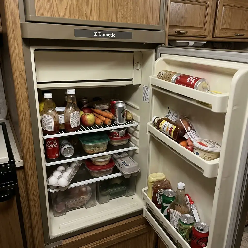 45. Maximize Refrigerator Space With Stackable Fridge Bins