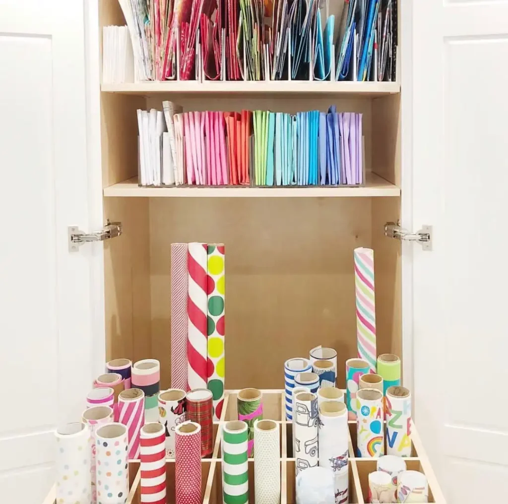 8. Declutter Paper Supplies With Extra Ruthlessness