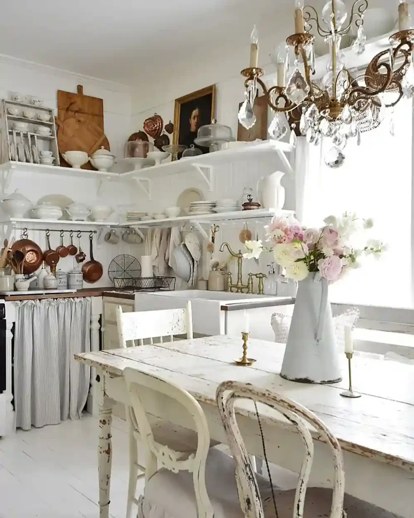 9. Add a Farmhouse Sink Skirt for Charm