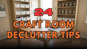 Craft Room Declutter