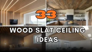 Wood Slat Ceiling Ideas