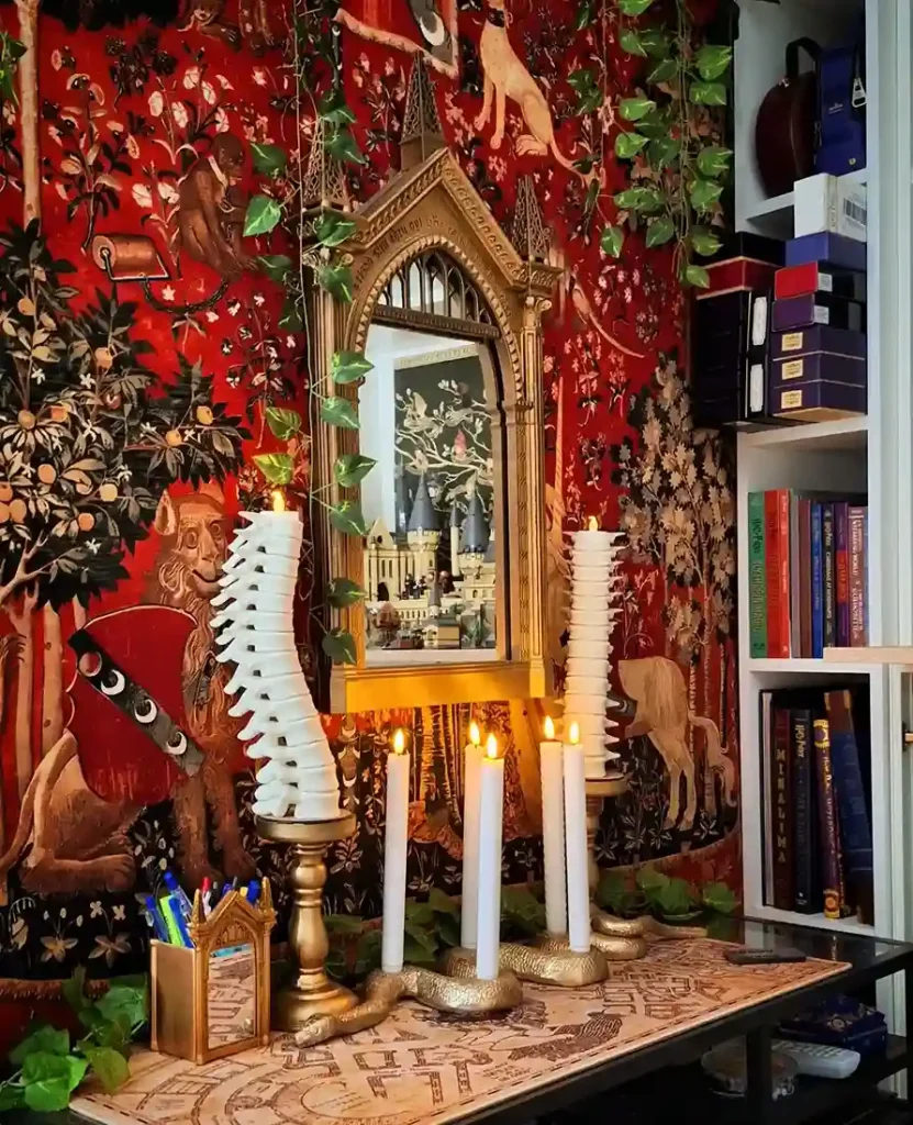 10 Candles and candlelight
