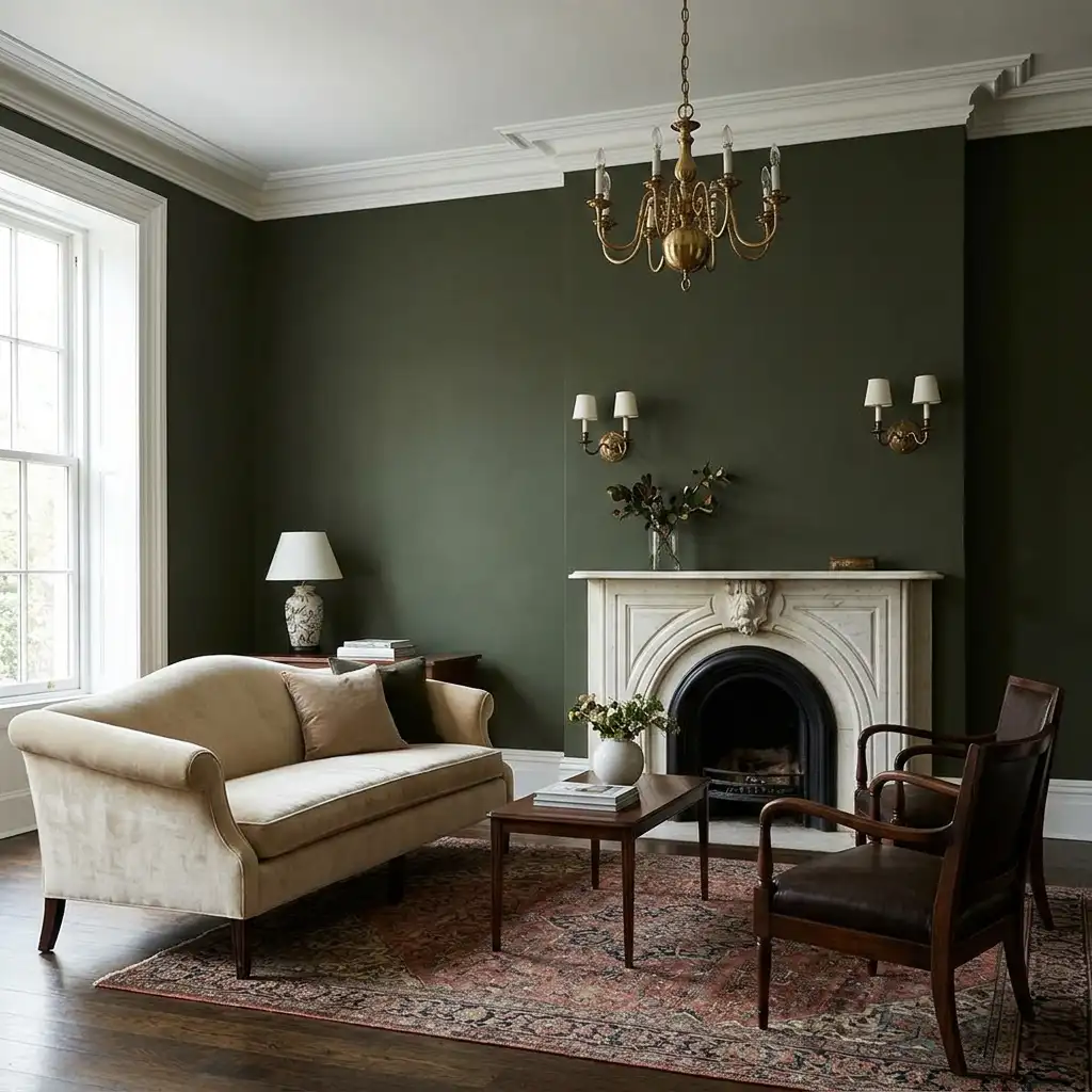 10. Dark Olive Deep Olive Green