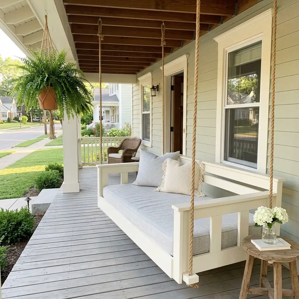 11. Front Porch Swing Bed