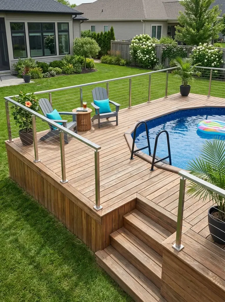 15 Cable railing