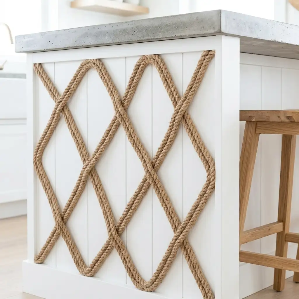 15. Rope or Woven Detail Trim for Coastal Style