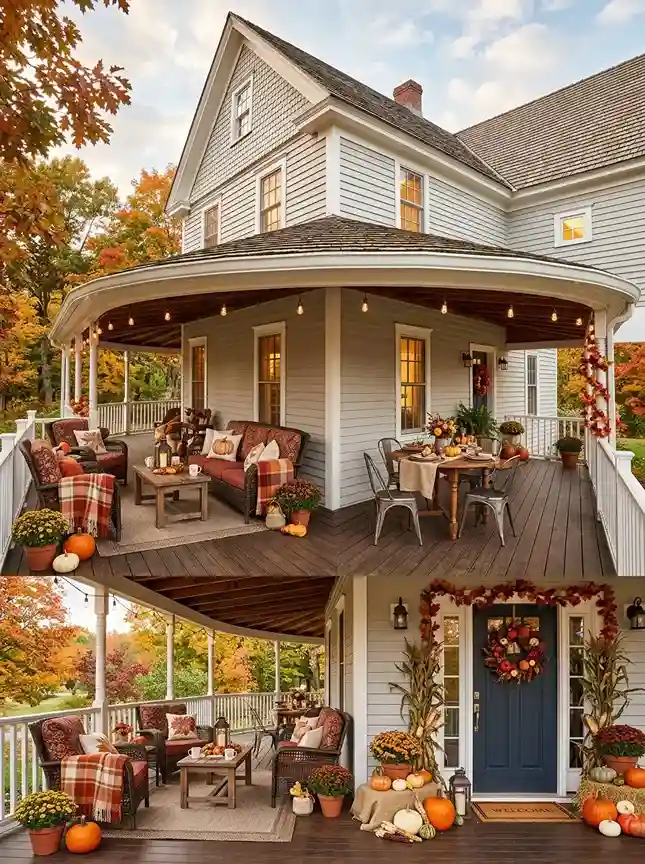 16 If you have a full wraparound porch