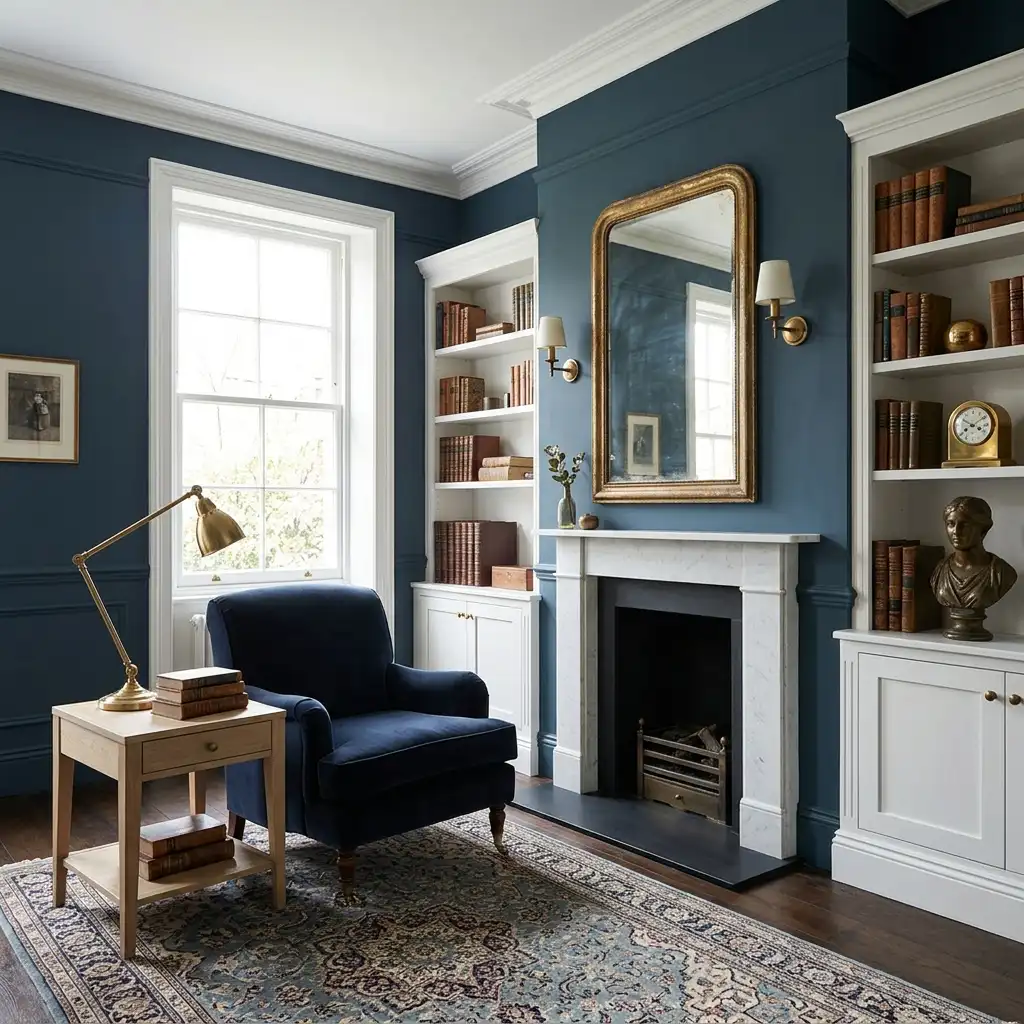 18. Dusty Blue Stiffkey Blue — Farrow Ball