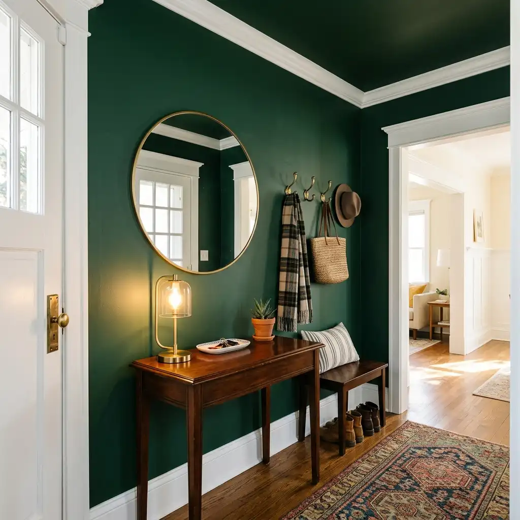 19 Color in a Small Entryway