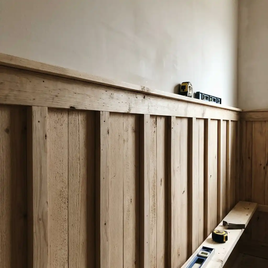 2. Board and Batten Wainscoting