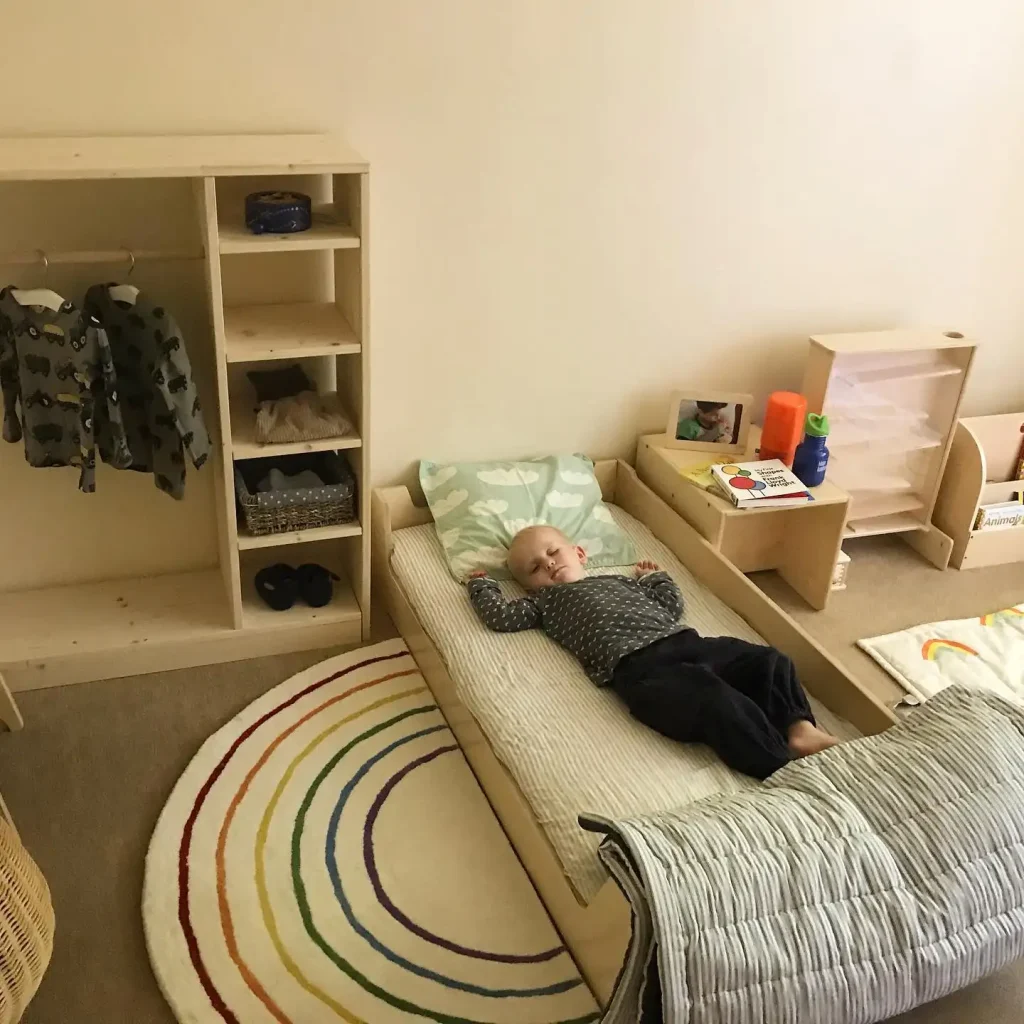 3. Use Open Low Shelving for Toy Rotation