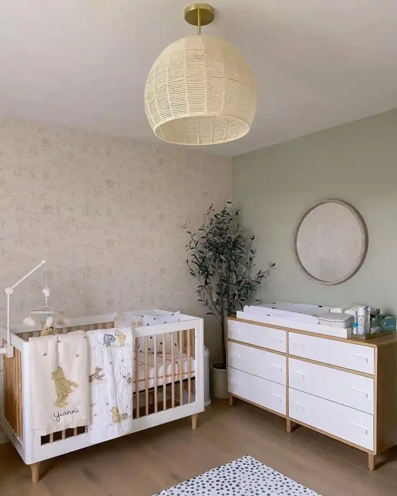 5. Install a Rattan or Wicker Pendant Light