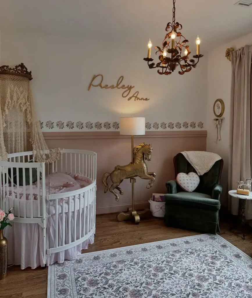 7. Hang a Macrame Wall Hanging Above the Crib