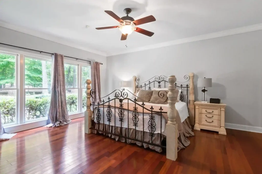 1 The French country bedroom