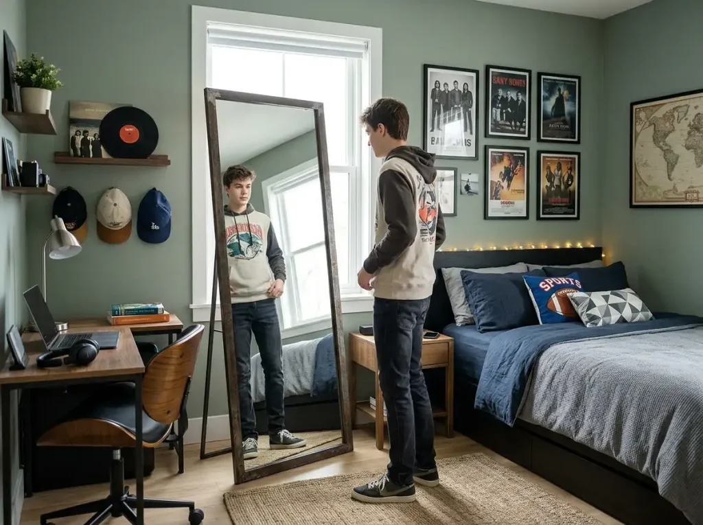 10. Add a Full Length Mirror