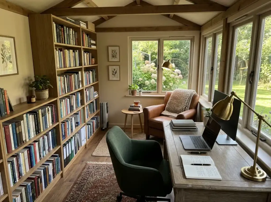 10. The She Shed Library Office optimized