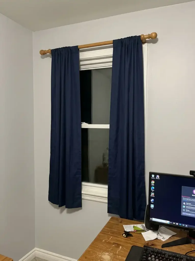 13. Hang Curtains