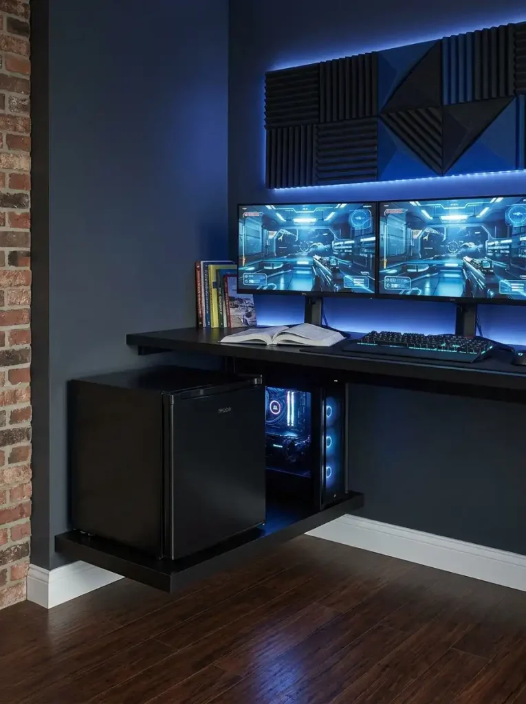 14. Add a Mini Fridge