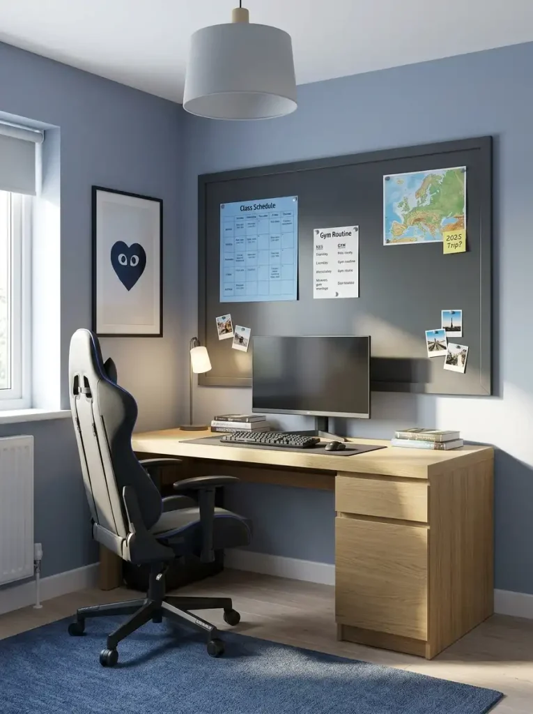 17. Add a Pinboard or Magnetic Board